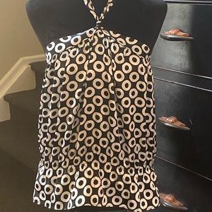 White House Black Market halter blouse.